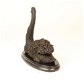 Een bronzen beeld van een zwaan - zwaan-brons -beeld - 5 - Thumbnail
