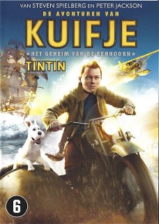 Kuifje - Het Geheim Van De Eenhoorn  (DVD) Nieuw/Gesealed