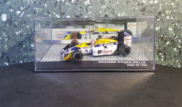 Williams Honda FW11B #6 Piquet 1:43 Atlas - 2
