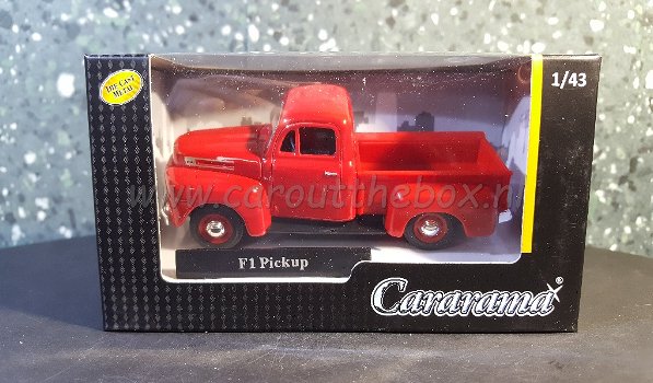 Ford F1 Pickup rood 1:43 Cararama - 3