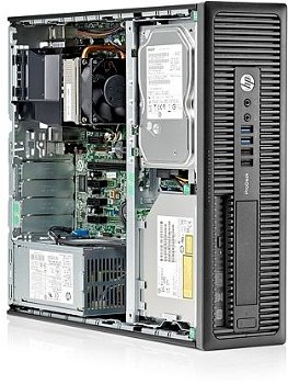 HP Prodesk 600 G1, i3-4130 3.40GHz, 4GB DDR3, 120GB SSD, 250GB HDD SATA, DVD/RW, Win 10 Pro - 3