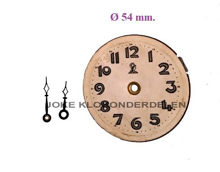 = Wijzerplaatje + wijzertjes =45043 - 0