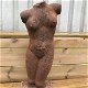 Prachtige gietijzeren vrouwelijke torso - torso -deco-kado - 6 - Thumbnail