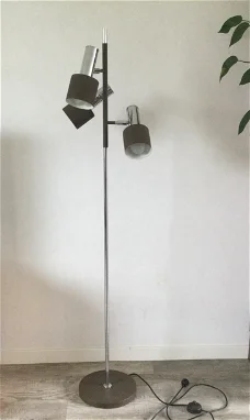 Verkocht ❤️ Vintage vloerlamp Fog&Mørup, Denemarken, designklassieker 