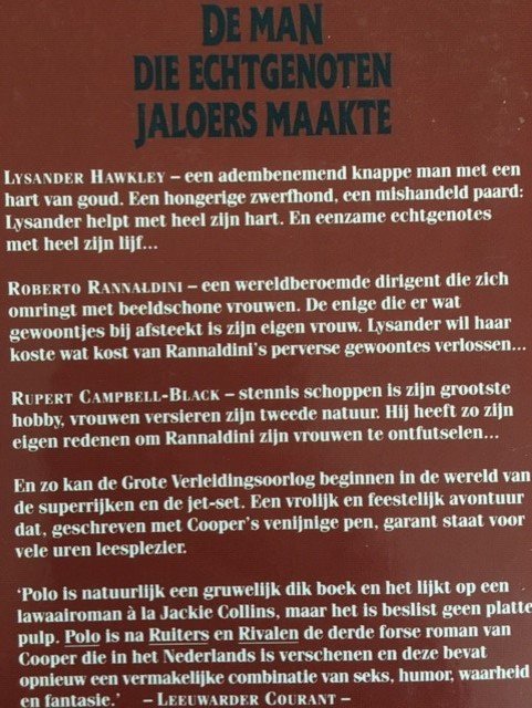 De man die echtgenoten jaloers maakte - Jilly Cooper - Afbeelding 3