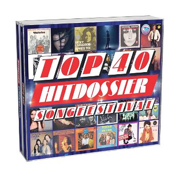 Top 40 Hitdossier - Songfestival (3 CD) Nieuw/Gesealed - 0