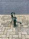 Ouderwetse waterpomp, vol gietijzer, groen-waterpomp - 3 - Thumbnail