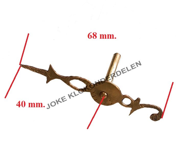 = Seconde wijzer = Engelse klok =45065 - Afbeelding 2