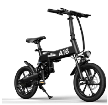 ADO A16 Electric Folding Bike 16 inch 350W 35km/h Black - 1