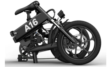 ADO A16 Electric Folding Bike 16 inch 350W 35km/h Black - 6
