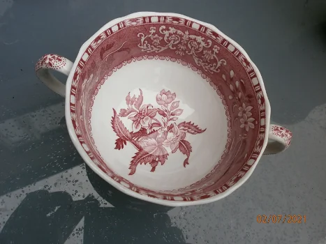 SPODE England CAMMILLA ROZE/ROOD items - 3