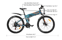 ELEGLIDE F1 Folding Electric Bike 26 inch 25km/h 85km Range - 5 - Thumbnail