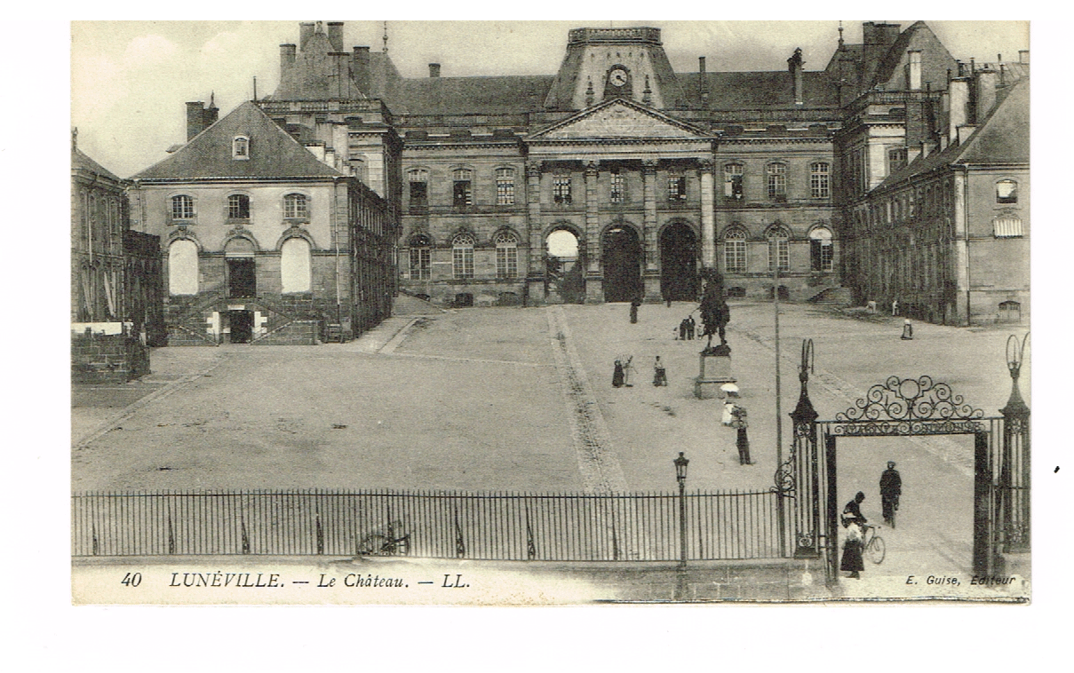 40 lunéville le chateau ll e guise editeur ng (fr 5)