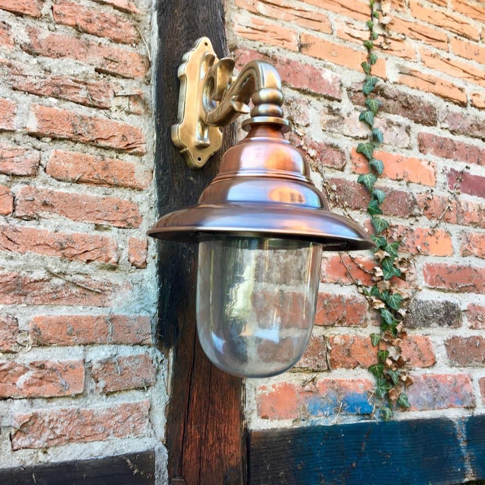 Buitenlamp geheel koperkoper-wandlamp,buitenlamp - Afbeelding 3
