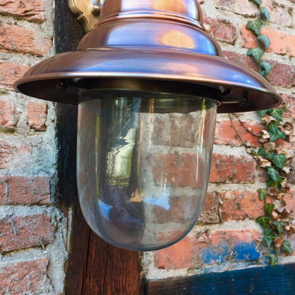 Buitenlamp geheel koperkoper-wandlamp,buitenlamp - Afbeelding 5
