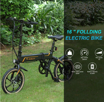 NIUBILITY B16 Electric Folding Bike 16 inch 40km -50km Range - 4