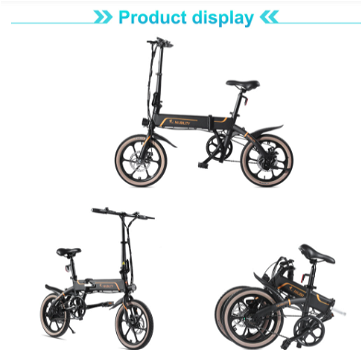 NIUBILITY B16 Electric Folding Bike 16 inch 40km -50km Range - 7