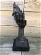 Beeld -de denker - polystone brons look - beeld - 5 - Thumbnail