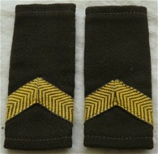 Rang Onderscheiding, Blouse, Korporaal, Koninklijke Landmacht, 1963-1984.(Nr.2)