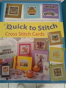 Boek: quick to Stitch cross Stitch cards