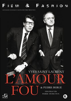 L' Amour Fou Film & Fashion - Yves Saint Laurent (DVD) Nieuw/Gesealed - 0