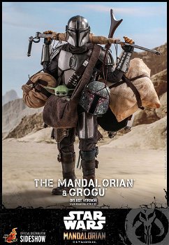 Hot Toys The Mandalorian & Grogu Deluxe TMS052 - 2