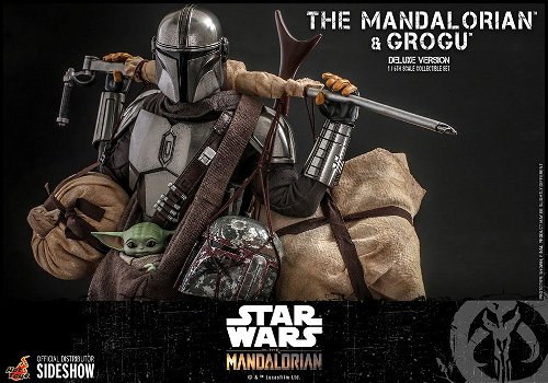 Hot Toys The Mandalorian & Grogu Deluxe TMS052 - 5