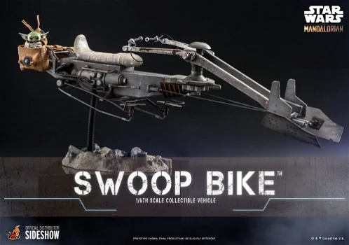 Hot Toys Star Wars The Mandalorian Swoop Bike TMS053 - 0