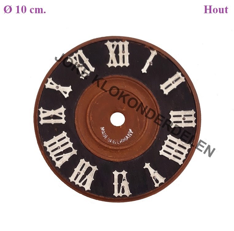 = Wijzerplaat koekoek = hout =45099 - nr. 1