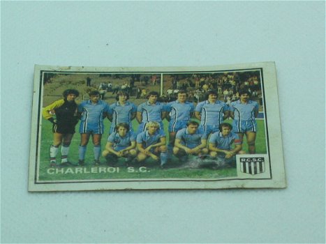 Charleroi S.C. - Ploegfoto - NR 363 - Football 82 - Panini - 2