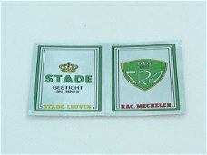 Logo Stade Leuven & Rac. Mechelen - NR 371 - Football 82 - Panini