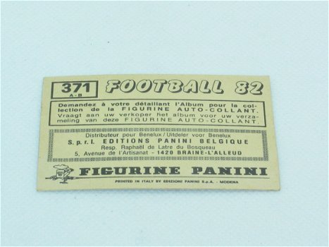 Logo Stade Leuven & Rac. Mechelen - NR 371 - Football 82 - Panini - 1