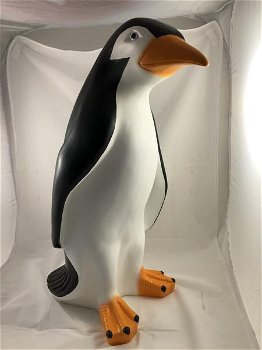 Pinguin beeld in kleur, polystein-show-tuin deco-pinquin - 5