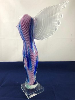 Prachtig glazen murano beeld NIKE glas-engel -deco - 3