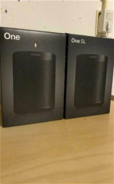 Sonos One black speakers 2 stuks