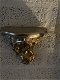 Wandconsole polystone gold,hangplantje-plantje-plant - 3 - Thumbnail