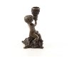 Een bronzen beeld kandelaar, jongen-kaarshouder-houder - 6 - Thumbnail