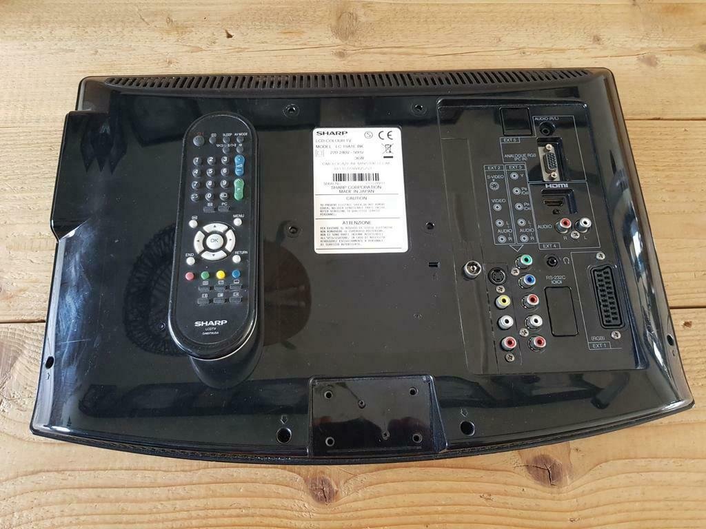 sharp aquos lcd tv met afstandsbediening - Afbeelding 4