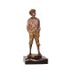 Een bronzen beeld- fluitende jongen-jongen-brons-beeld - 0 - Thumbnail
