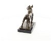 Een bronzen beeld van een franse bulldog-bulldog-hond - 3 - Thumbnail