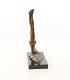 brons beeld/sculptuur-gecamoufleerde vrouw-beeld-kunst - 6 - Thumbnail