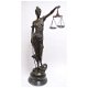 Vrouwe Justitia bronzen beeld-gigantische Justitia-brons - 0 - Thumbnail