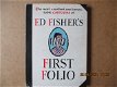 adv4796 ed fisher first folio hc engels - 0 - Thumbnail