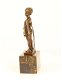bronzen beeld van een hoelahoep meisje -sculptuur-brons - 2 - Thumbnail