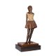 Een brons kleine 14-jarige danseres -bronzen beeld - 0 - Thumbnail