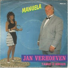 Jan Verhoeven ‎– Manuela (1987)