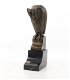 Uil -bronzen beeld sculptuur van een uil-brons-deco - 1 - Thumbnail