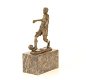 voetbal-voetballer-bronzen beeld voetbal speler - 2 - Thumbnail