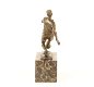 voetbal-voetballer-bronzen beeld voetbal speler - 5 - Thumbnail
