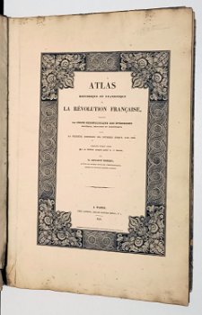 Atlas historique et statistique de Révolution Française 1833 - 2